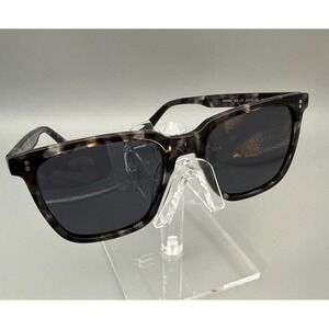 Carfia Authentic CA5354 Polarized Sunglasses Black Tortoise Frame Black Lenses
